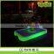 Charming Led Tray/Modern Plastic Fruit Bowl/Portable Decorative Serving Tray