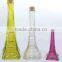 Cork lid glass jar 350ml for wine
