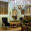 MD-2204-04 Antique reproduction chair with black velvet