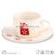 Good Quality Novel Gift Design Ceramic Cup and Saucer