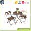 Outdoor big lots table and chair patio furniture