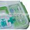 new design EVA first aid kit shockproof waterproof transparent plastic medical wall mounted storage box/device in china