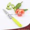 plastic handle stainless steel utility knives,Sashimi knives,paring knives with 6 holes and sheath