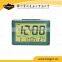 2016 promotion plastic digital desk LCD digit Alarm clock