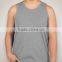 Mens Tank Top Plain Dyed Sleeveless Summer Sport Wear Gym Tank Maen Gym Custom