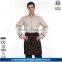 Hard Fabric for Elegant Look Men's Cotton Chef Aprons