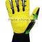 EN388 4543 cut resistant level 5 PVC dotts anti slip oil and water resistant high performance impact safety gloves
