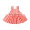 Summer baby girl dress boutique girl plain color high quality lace dress fashion party dress