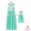 Wholesale mother and daughter matching dresses mommy and me clothing