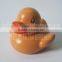 5cm mini orange skin rubber duck, promotion skin duck, floating skin bath duck toy