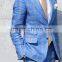 Custom tailor made to measure slim fit half-canvas suit