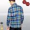 2016 Latest Design Plus Size Check Mens Designer Shirts