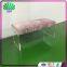 Romantic Acrylic Pink Sofa Restaurant Sofa Bench Waiting Room Bench