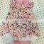 Baby Clothing Vintage Floral Design Clothing Set Plus Size Kids Clothing Outfit