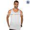 Blank white gym tanktops for mens plain cotton male gym tanktops