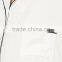 White plain button up satin pajamas
