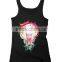  china custom 100 cotton muscle printed tank top wholesale