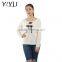 School uniform pullover adult simple style bandage knit sweater