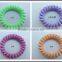 Factory Supply Spiral Elastic Hair Bands Baby Girls Ponytail Stretchy Elastic Bobbles Band