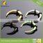 5 colored Indian Nose Hoop Stainless Steel nose rings