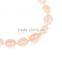 Best selling products natural freshwater pearl pink baroque pearl necklace