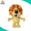 promotional wholesale soft mini plush lion keychain