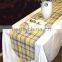 Decorative Jacquard Home Reataurant Satin Table Runner