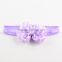 Aliepress Chiffon striped bow with European hot 13 color spot children headdress