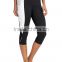 High Quality Women Custom Gym Pants, Black and White Fashionable Sports Leggings Wholesale