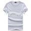 100% cotton plain t shirt/longline t shirt/extended t shirt