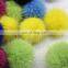 Colorful Custom Mink Fur Pom Pom Various Dyed Colors Natural White For Keychains RIngs Bracelet