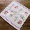 printed for gift square cotton towel for wholesale