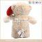  wholesale peluche double teddy bear toys, embossed plush toys