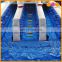 Amusement park polar bear inflatable water slide with pool for sale