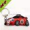 High quality plastic keychain / custom rubber keychain