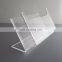 wholesales acrylic business card stand holder with logo