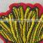 Customized garment woven patches new design embrioded badges