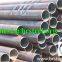 black painting seamless round steel pipe