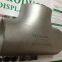 jis 2311 SGP seamless short radius galvanized steel pipeline tee Top Quality 90%