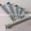 Drill tail anti - theft nylon patch of self - tapping and self - drilling dovetail with countersunk head non-standard screws