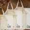 6 piece Set of Reusable Eco-Friendly 100% Cotton Muslin and Mesh bags includes M, L, XL
