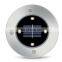 4LED Solar Power Light Under Ground Lamp Outdoor Pathway Garden light