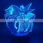 7 Colors Change USB LED Lamp with Touch Sensor Base christmas gift for kids