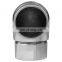 Stainless Steel Stair Railing Fitting 90 Degree Curved Bend Welded Pipe Elbows Connector