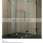 90x90 Small Single Cabin Prefabricated Alloy Modular Slide Glass Door Bathroom Stand Prefab Shower Room