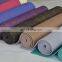 Durable Top surface For Use With Shoes Foam Bottom Surface Pilates Product Large Black High Density PVC Anti slip Yoga Mat