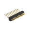Dnenlink 1.27mm pitch Single Row H2.0mm Right Angle SMT type Male Header  PogoPin  header