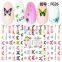 Art Stickers Butterfly Designers 3D Nails Decal Decorative Salons Decals Nail Sticker