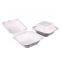 Pack of 500 Robust and versatile Sugar Cane Bagasse Burger Boxes 15cm tableware for restaurant