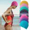 Amazon Sells Swimming Cap PU Adult Men Women Waterproof Swim Pool Caps Ear Protect Teens Diving Hat